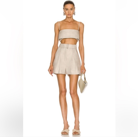 MATTHEW BRUCH Pleated Short NWT - Picture 4 of 10